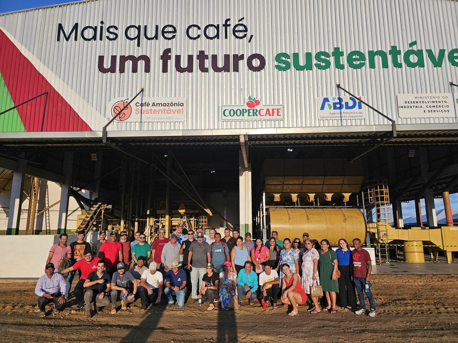 Sistema OCB e ABDI promovem visita técnica à Coopercafé e inauguração da Indústria do Café do Juruá em Mâncio Lima