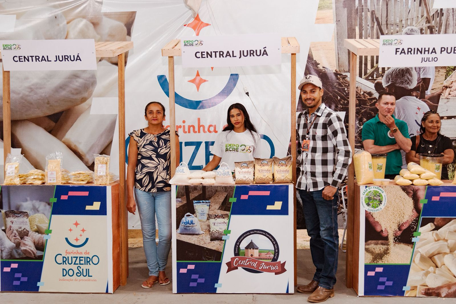Cooperativismo em destaque: Sistema OCB e cooperativas do Juruá marcam presença na Expo Juruá 2025