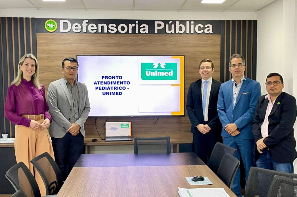 Unimed Rio Branco apresenta projeto do Hospital Infantil à Defensoria Pública