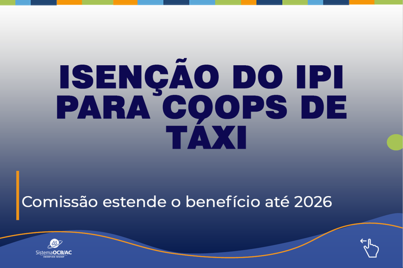 CFT aprova isenção do IPI para coops de táxi até 2026